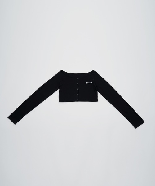 SOEMIN(ソミン)の「Short cardigan/ショートカーディガン(カーディガン/ボレロ・レディース・ホワイト/ブラック/ブルー/ピンク・FREE)」の14枚目の写真
