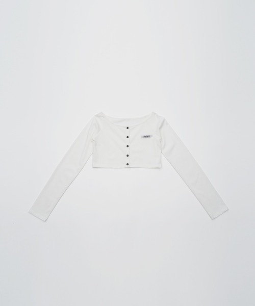 SOEMIN(ソミン)の「Short cardigan/ショートカーディガン(カーディガン/ボレロ・レディース・ホワイト/ブラック/ブルー/ピンク・FREE)」の15枚目の写真