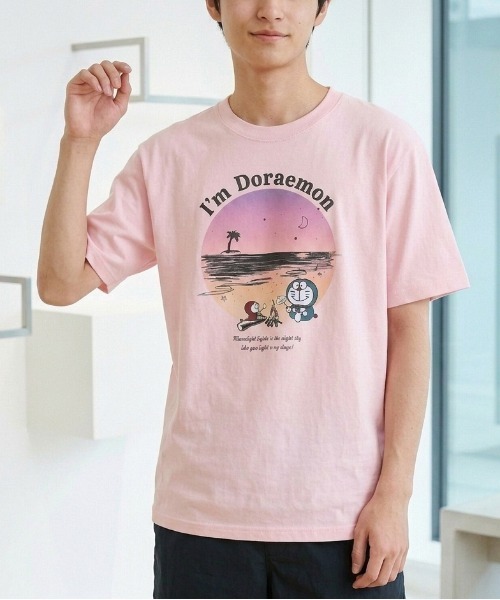 ALWAYS GOOD TIME(オルウェイズグッドタイム)の「【Doraemon/ドラえもん】キャラクタープリント半袖Tシャツ(DRY)/レトロサマープリント&バックプリント半袖Tシャツ / ユニセックス(Tシャツ/カットソー・メンズ・ライトグリーン/オフホワイト/オートミール/ライトピンク・MEDIUM/LARGE)」の22枚目の写真