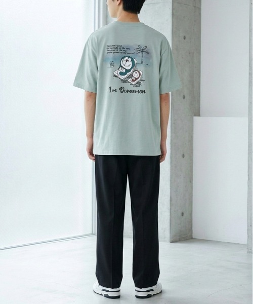 ALWAYS GOOD TIME(オルウェイズグッドタイム)の「【Doraemon/ドラえもん】キャラクタープリント半袖Tシャツ(DRY)/レトロサマープリント&バックプリント半袖Tシャツ / ユニセックス(Tシャツ/カットソー・メンズ・ライトグリーン/オフホワイト/オートミール/ライトピンク・MEDIUM/LARGE)」の15枚目の写真