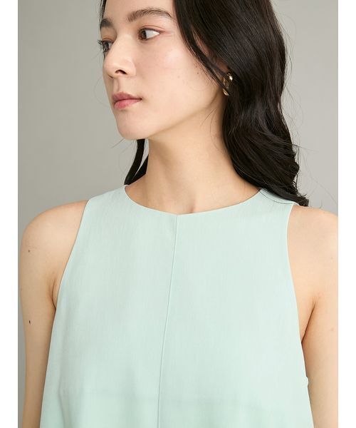 Mila Owen(ミラオーウェン)の「【近赤外線カット】アメスリフレアワンピース(ワンピース・レディース・ダークブラウン/レッド/ミント・0/1)」の7枚目の写真