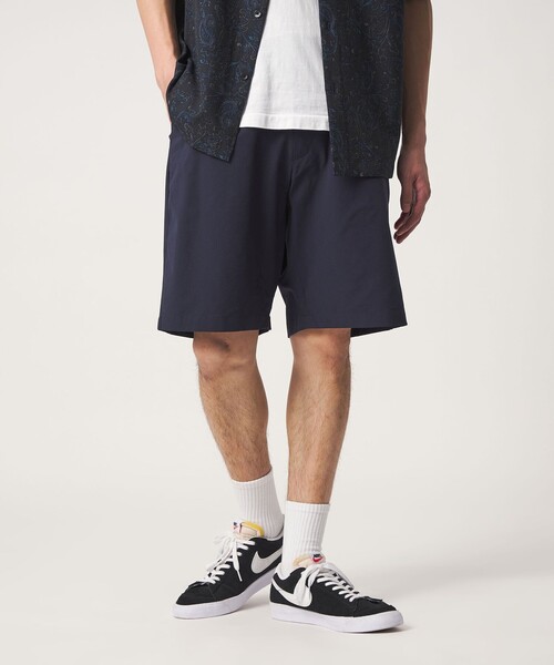 A DAY IN THE LIFE UNITED ARROWS(アデイインザライフユナイテッドアローズ)の「ドライ サッカー イージーショーツ-吸水速乾・ストレッチ-<A DAY IN THE LIFE>(その他パンツ・メンズ・ベージュ/ネイビー/コバルトブルー・S/L/M)」の4枚目の写真