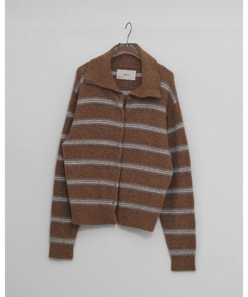 TODAYFUL(トゥデイフル)の「Multicolor Border Knit(ニット/セーター・レディース・ブラウン/グレー・FREE)」の10枚目の写真