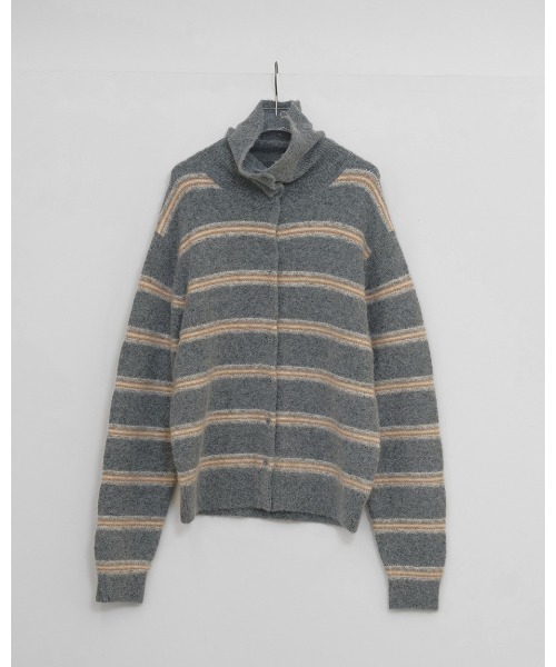 TODAYFUL(トゥデイフル)の「Multicolor Border Knit(ニット/セーター・レディース・ブラウン/グレー・FREE)」の11枚目の写真