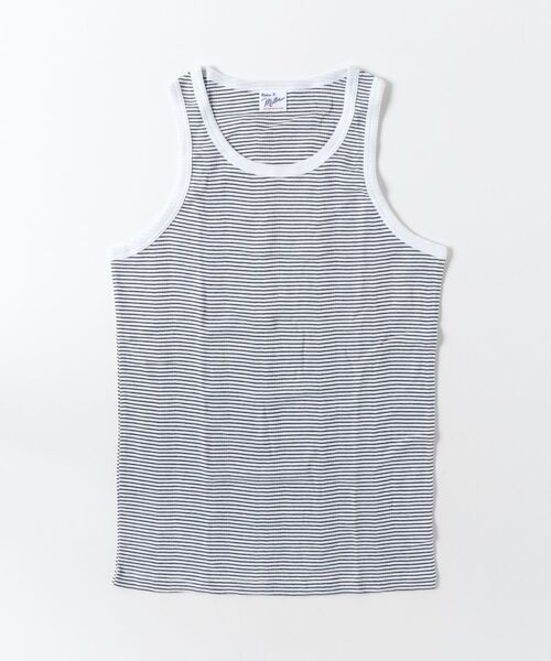 MILLER(ミラー)の「"02"≪Robert P. Miller≫パックT 3枚セット パネルリブ タンクトップ(タンクトップ・メンズ・その他1/オフホワイト/ブラック/その他2・L/XL/M)」の5枚目の写真