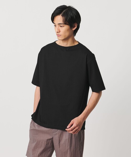 UNITED ARROWS（ユナイテッドアローズ）の「ジャガード バスクシャツ（Tシャツ/カットソー・メンズ・ライラック/ブラック・XL/M/L/S）」の18枚目の写真