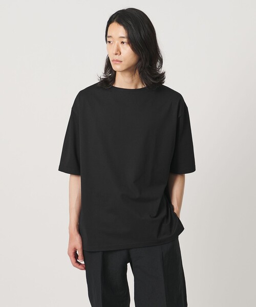 UNITED ARROWS（ユナイテッドアローズ）の「ジャガード バスクシャツ（Tシャツ/カットソー・メンズ・ライラック/ブラック・XL/M/L/S）」の20枚目の写真