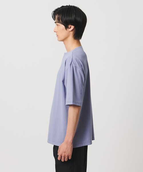 UNITED ARROWS（ユナイテッドアローズ）の「ジャガード バスクシャツ（Tシャツ/カットソー・メンズ・ライラック/ブラック・XL/M/L/S）」の16枚目の写真