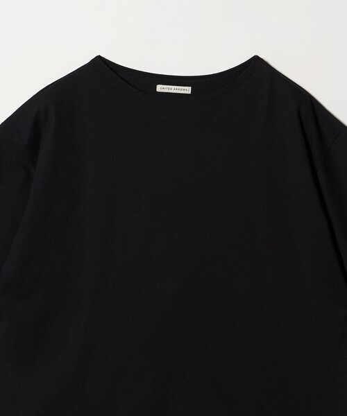 UNITED ARROWS（ユナイテッドアローズ）の「ジャガード バスクシャツ（Tシャツ/カットソー・メンズ・ライラック/ブラック・XL/M/L/S）」の11枚目の写真