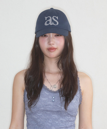 ASON（アズオン）の「PIECE STITCH BALL CAP / NAVY（キャップ）」