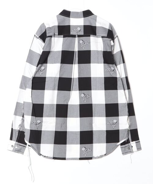 mastermind JAPAN(マスターマインド)の「BLOCK CHECK REVERSIBLE SHIRT(シャツ/ブラウス・メンズ・ブルー系その他/グリーン系その他/ホワイト系その他・XL)」の6枚目の写真