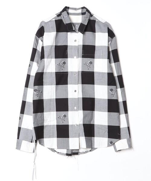 mastermind JAPAN(マスターマインド)の「BLOCK CHECK REVERSIBLE SHIRT(シャツ/ブラウス・メンズ・ブルー系その他/グリーン系その他/ホワイト系その他・XL)」の7枚目の写真