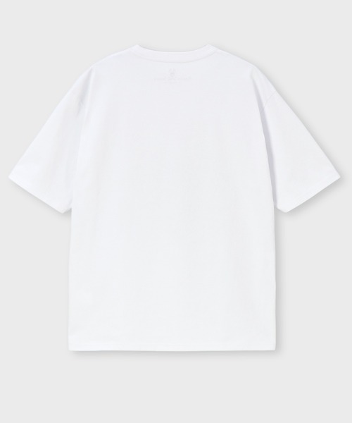 Psycho Bunny（サイコバニー）の「タイポグラフィグラデロゴ プリントTシャツ（Tシャツ/カットソー・メンズ・ブラック/ホワイト・SMALL/MEDIUM/LARGE/X-LARGE）」の7枚目の写真