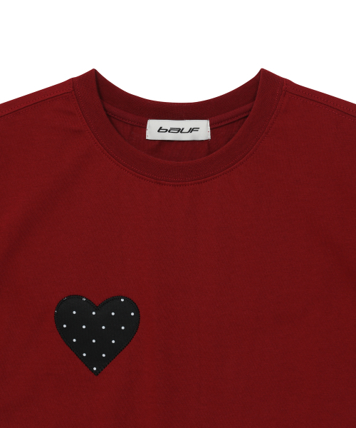 BAUF（バウフ）の「エンジェルウィングスリムフィットTシャツ[レッド]（Tシャツ/カットソー・レディース・その他・FREE）」の8枚目の写真