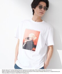 THE SHOP TK （ザ ショップ ティーケー ）の「別注マリリン・モンロー / グラフィック半袖Tシャツ（Tシャツ/カットソー）」
