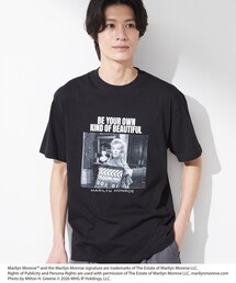 THE SHOP TK （ザ ショップ ティーケー ）の「別注マリリン・モンロー / グラフィック半袖Tシャツ（Tシャツ/カットソー）」