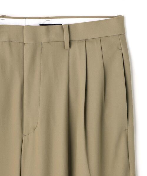 YLEVE(イレーヴ)の「YLEVE / HIGHTWISTED COTTON GABA TROUSERS(その他パンツ・メンズ・カーキ・3/4/5)」の6枚目の写真