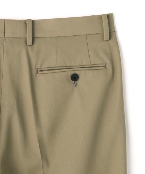 YLEVE(イレーヴ)の「YLEVE / HIGHTWISTED COTTON GABA TROUSERS(その他パンツ・メンズ・カーキ・3/4/5)」の7枚目の写真