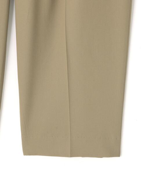 YLEVE(イレーヴ)の「YLEVE / HIGHTWISTED COTTON GABA TROUSERS(その他パンツ・メンズ・カーキ・3/4/5)」の8枚目の写真