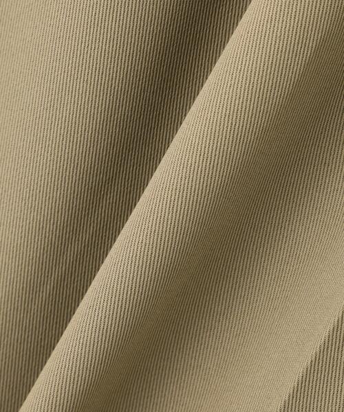 YLEVE(イレーヴ)の「YLEVE / HIGHTWISTED COTTON GABA TROUSERS(その他パンツ・メンズ・カーキ・3/4/5)」の10枚目の写真