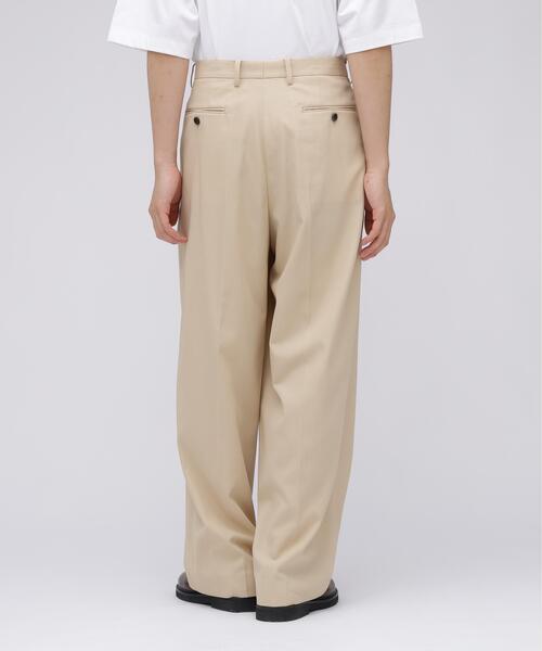 YLEVE(イレーヴ)の「YLEVE / HIGHTWISTED COTTON GABA TROUSERS(その他パンツ・メンズ・カーキ・3/4/5)」の13枚目の写真