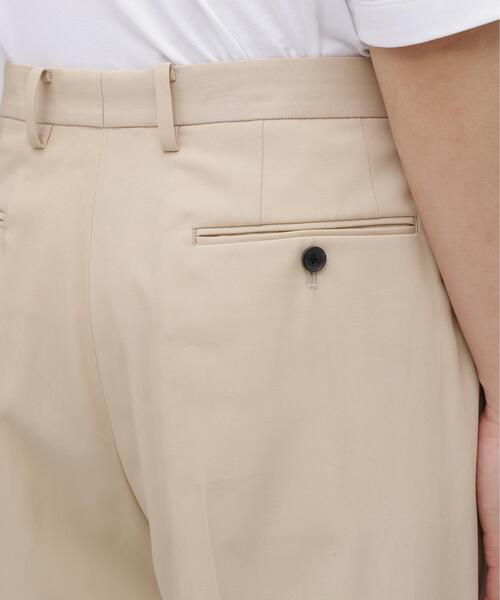 YLEVE(イレーヴ)の「YLEVE / HIGHTWISTED COTTON GABA TROUSERS(その他パンツ・メンズ・カーキ・3/4/5)」の16枚目の写真