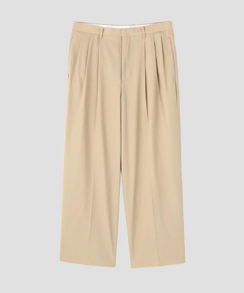 YLEVE(イレーヴ)の「YLEVE / HIGHTWISTED COTTON GABA TROUSERS(その他パンツ・メンズ・カーキ・3/4/5)」の17枚目の写真