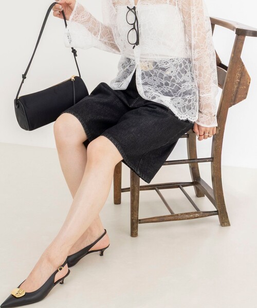 Rie Miller(リエミラー)の「【RM denim】ハーフパンツデニム(その他パンツ・レディース・ブラック・S/M/L)」の5枚目の写真