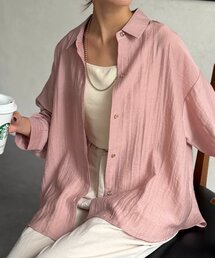 Chez toi | バックタックセミシアーシャツ(シャツ/ブラウス)