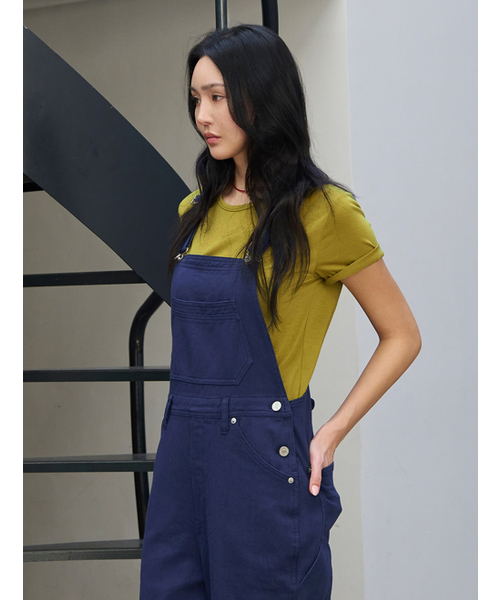 MORVE13(モルブ13)の「モルブカーブネック半袖トップス(レモン)(Tシャツ/カットソー・レディース・オリーブ/アイボリー/ブラック/チャコール/ライトイエロー/ライトグレー・FREE)」の8枚目の写真