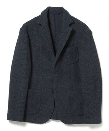 ハニカムニット 2ボタン ジャケット