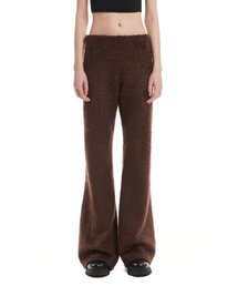 Brown Brushed Pants