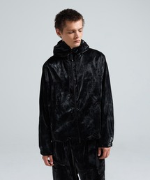 Y-3 MARBLE NYLON WINDBREAKER