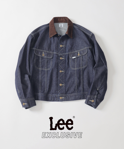 Lee Riders デニムジャケット ダークブルー Lee｜リーのデニムジャケット（ブルー・ネイビー/青色系）通販 - ZOZOTOWN