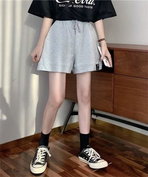 FREE STYLISTS(フリー スタイリスト)の「イージーショートパンツ(その他パンツ・レディース・ブラック/グレー・L/XL/M)」の12枚目の写真