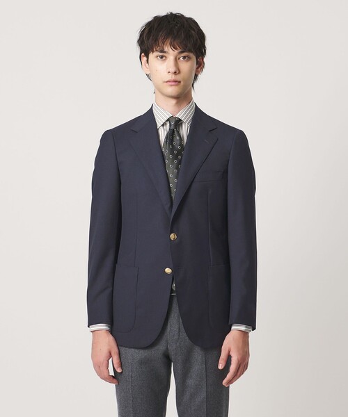 UNITED ARROWS(ユナイテッドアローズ)の「Vitale Barberis Canonico シングル 3ボタン ブレザー(テーラードジャケット・メンズ・ネイビー・48/50/46)」の5枚目の写真