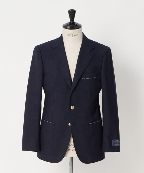 UNITED ARROWS(ユナイテッドアローズ)の「Vitale Barberis Canonico シングル 3ボタン ブレザー(テーラードジャケット・メンズ・ネイビー・48/50/46)」の8枚目の写真