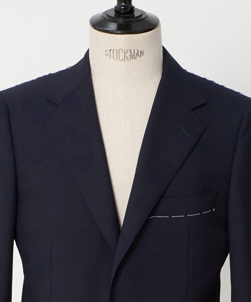 UNITED ARROWS(ユナイテッドアローズ)の「Vitale Barberis Canonico シングル 3ボタン ブレザー(テーラードジャケット・メンズ・ネイビー・48/50/46)」の10枚目の写真