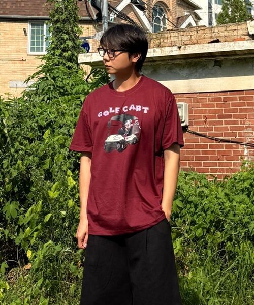 BERNI(ベルニ)の「ゴルフ&カート 半袖Tシャツ(ホワイト)(Tシャツ/カットソー・レディース・その他・2XL/LARGE/MEDIUM/SMALL/X-LARGE)」の5枚目の写真