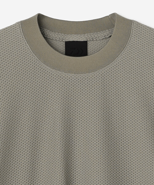 DAIWA PIER39(ダイワピア39)の「DAIWA PIER39 | TECH MESH CREW L/S MEN(Tシャツ/カットソー・メンズ・ブラック/ライトグレー・M/L/S)」の5枚目の写真