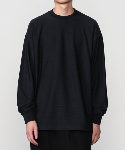 DAIWA PIER39 | TECH MESH CREW L/S мужской — техничный сетчатый свитер с длинным рукавом