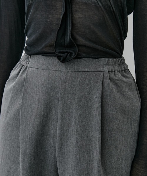 DRWCYS(ドロシーズ)の「裾レースワイドスラックス(スラックス・レディース・ブラック/グレー・SMALL/MEDIUM)」の8枚目の写真