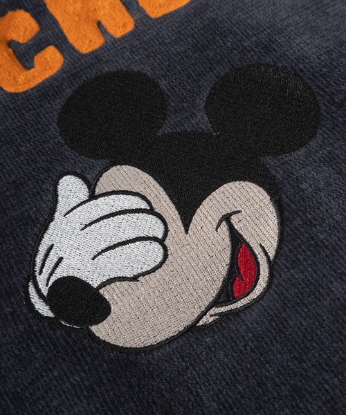 Disney(ディズニー)の「【71】【Disney/ディズニー】Mickey カットモール 裏配色 シャギー スウェット/ミッキーマウス/刺繍/総柄/クルーネック/ユニセックス/レディース/メンズ(スウェット・レディース・ブラック/グレイッシュベージュ/オフホワイト/ネイビー・XL/L/M)」の13枚目の写真