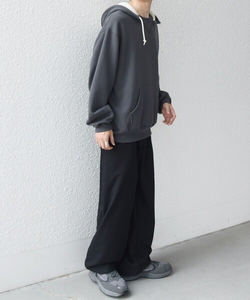 Russell Athletic(ラッセルアスレティック)の「【SHIPS any別注】RUSSELL ATHLETIC: ワンポイント ロゴ 裏起毛 プルオーバー パーカー◇(パーカー・メンズ・ブラウン/ネイビー/チャコールグレー・MEDIUM/LARGE/X-LARGE)」の10枚目の写真