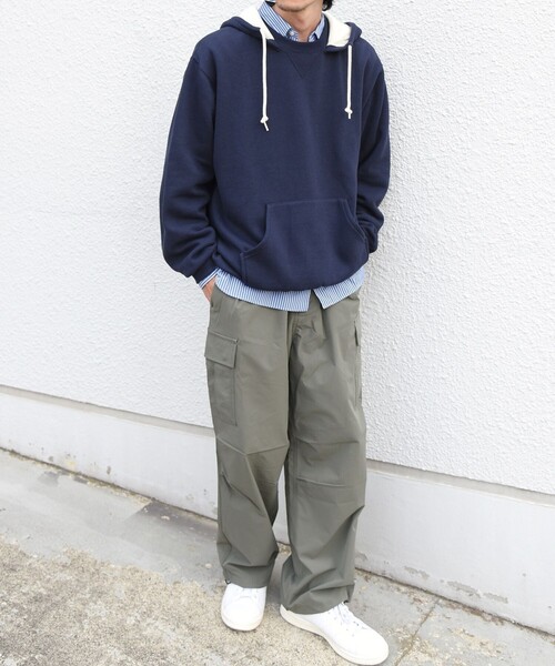 Russell Athletic(ラッセルアスレティック)の「【SHIPS any別注】RUSSELL ATHLETIC: ワンポイント ロゴ 裏起毛 プルオーバー パーカー◇(パーカー・メンズ・ブラウン/ネイビー/チャコールグレー・MEDIUM/LARGE/X-LARGE)」の21枚目の写真