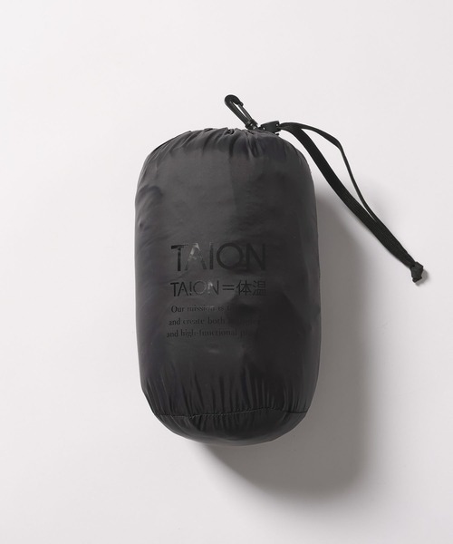 TAION(タイオン)の「【TAION(タイオン)】別注ショートダウンジャケット(ダウンジャケット/コート・メンズ・ブラック/セージグリーン/ベージュ・LARGE/MEDIUM)」の22枚目の写真