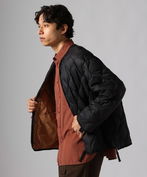 TAION(タイオン)の「【TAION(タイオン)】別注ショートダウンジャケット(ダウンジャケット/コート・メンズ・ブラック/セージグリーン/ベージュ・LARGE/MEDIUM)」の6枚目の写真