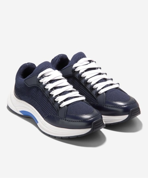 COLE HAAN（コールハーン）の「グランドプロ エレアナ ニット ランナー womens（スニーカー・レディース・ネイビー・8/7.5/7/6.5/6/5/8.5）」の2枚目の写真
