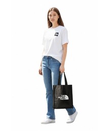STY1（スタイワン）の「ザ ノースフェイス The North Face トートバッグ カバン エコバッグ ブラック Sサイズ ショルダーバッグ 韓国 買い物バッグ ビーチバッグ（ショルダーバッグ）」