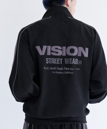 Fake suede track jacket / フェイクスエードトラックジャケット